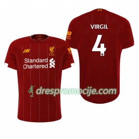 Liverpool Dres Virgil van Dijk 4 Domaći 2019/20 Kratkih Rukava